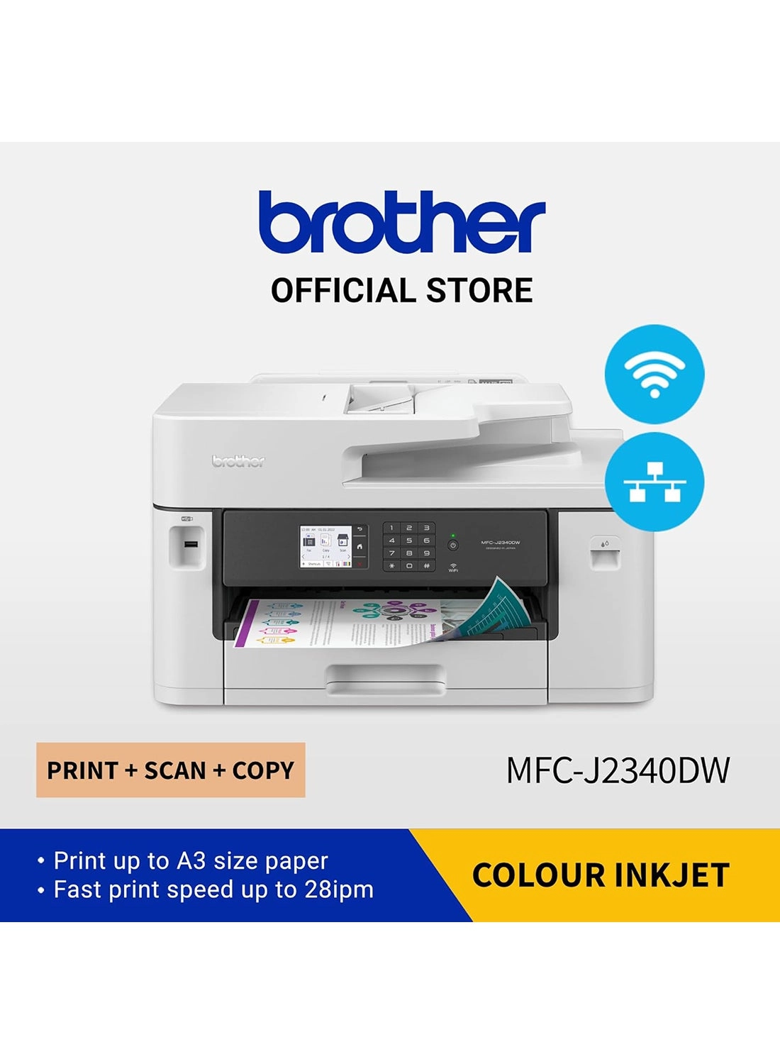 MFC-J2340DW - Inkjet Black and color