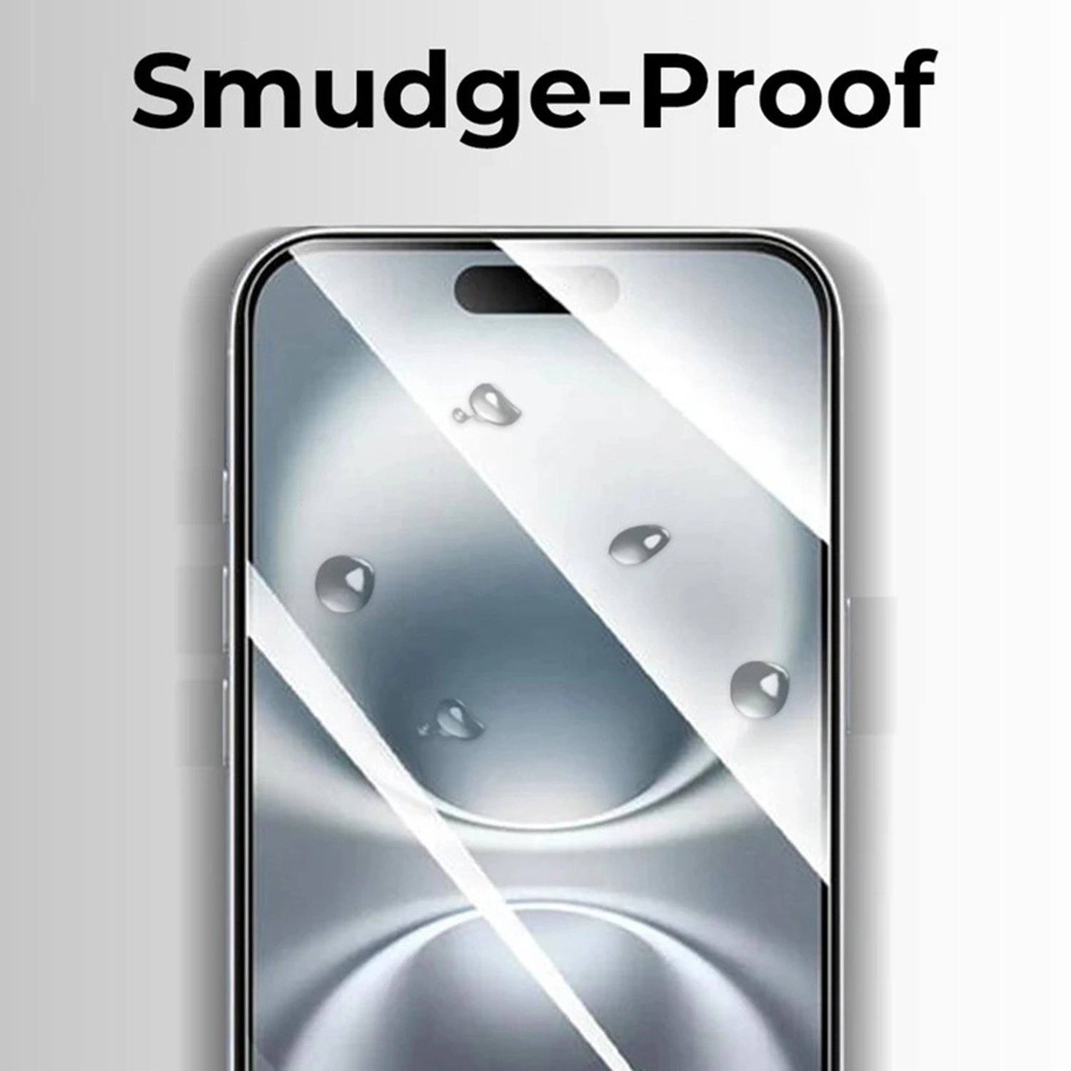 Clear Tempered Glass Screen Protector for iPhone 17 Pro Max