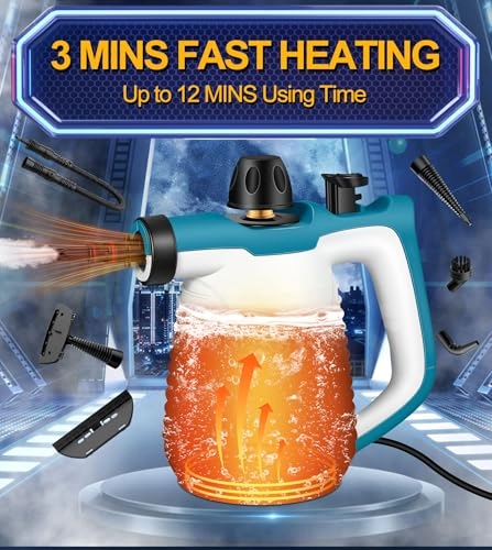 Household Cleaning Steamer - 3 bar 350 Milliliters