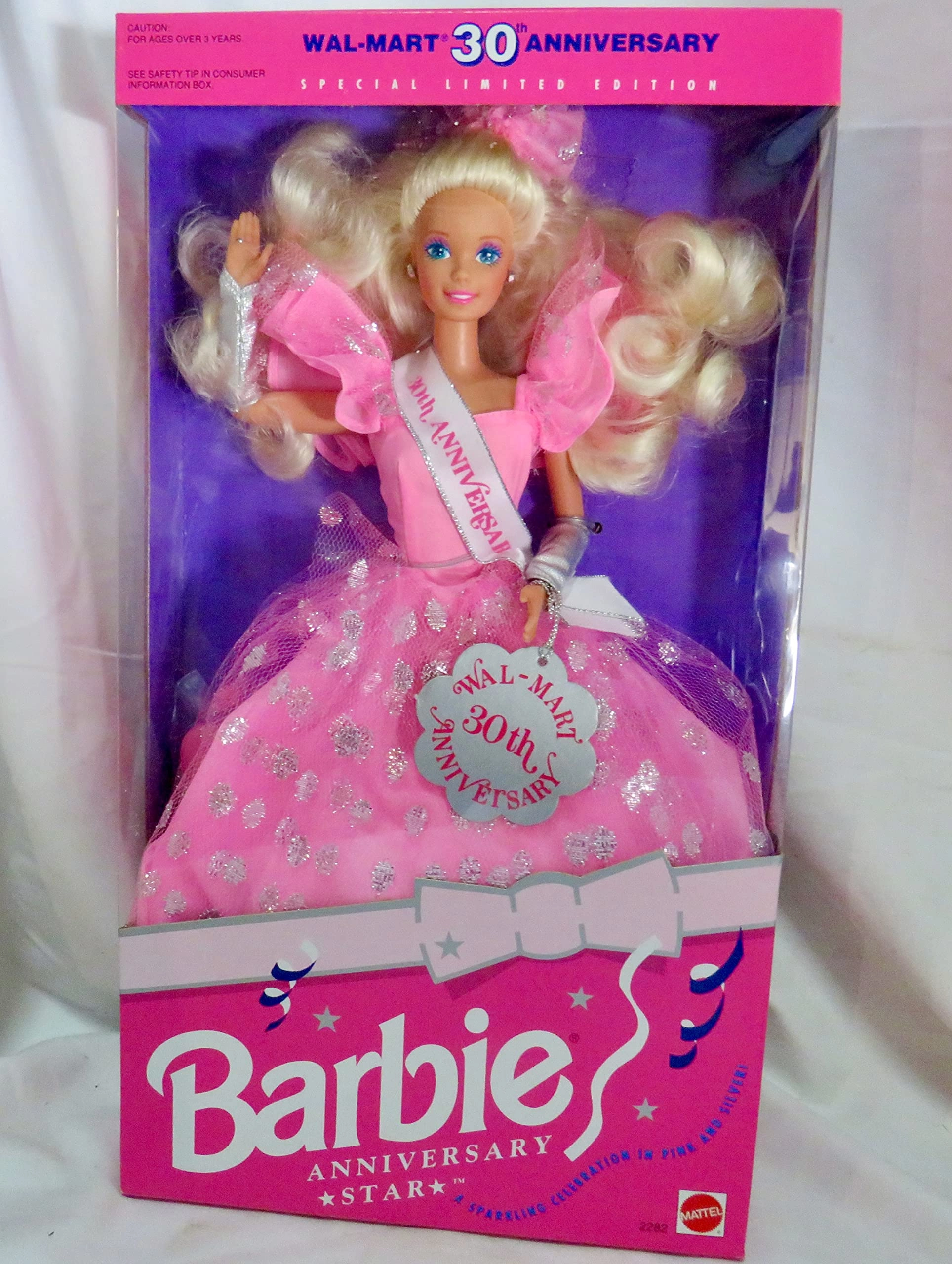 Mattel Anniversary Star Doll - 30th Anniversary 1992 Special Limited Edition 11.5" Ages 3+