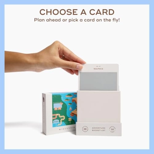 Wisconsin Adventure Bucket List - 50 Scratch-Off Cards