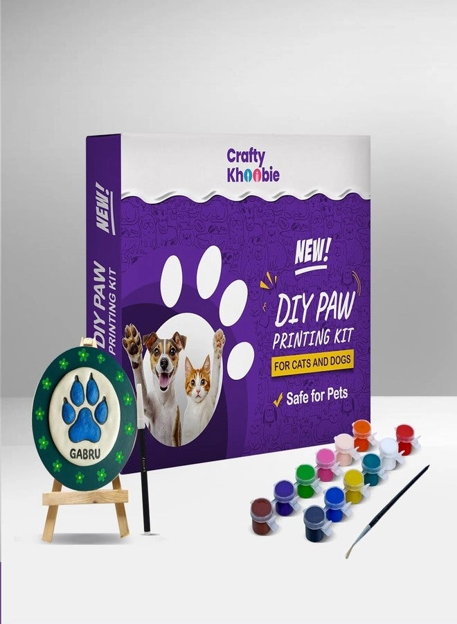 Crafty Khoobie Paw Printing Kit - Colour Set DIY