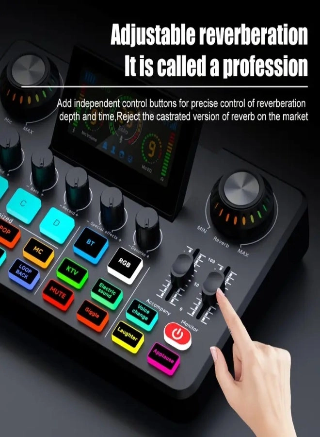 F668 USB+3.5mm-Mini-Jack Microphone