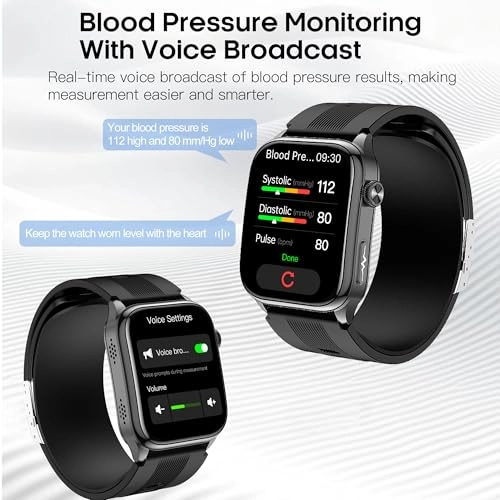 Blood Pressure Smart Watch 2.06"