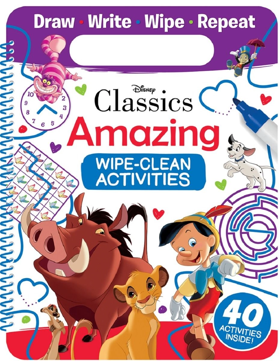 Pixar Wipe Clean Activities - 5+