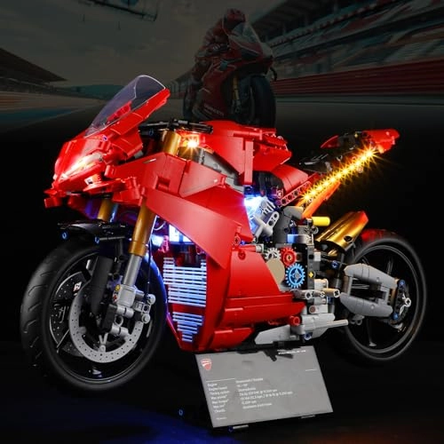 Light Kit for Lego 42202 Ducati Panigale V4 S Motorcycle - LED Lighting