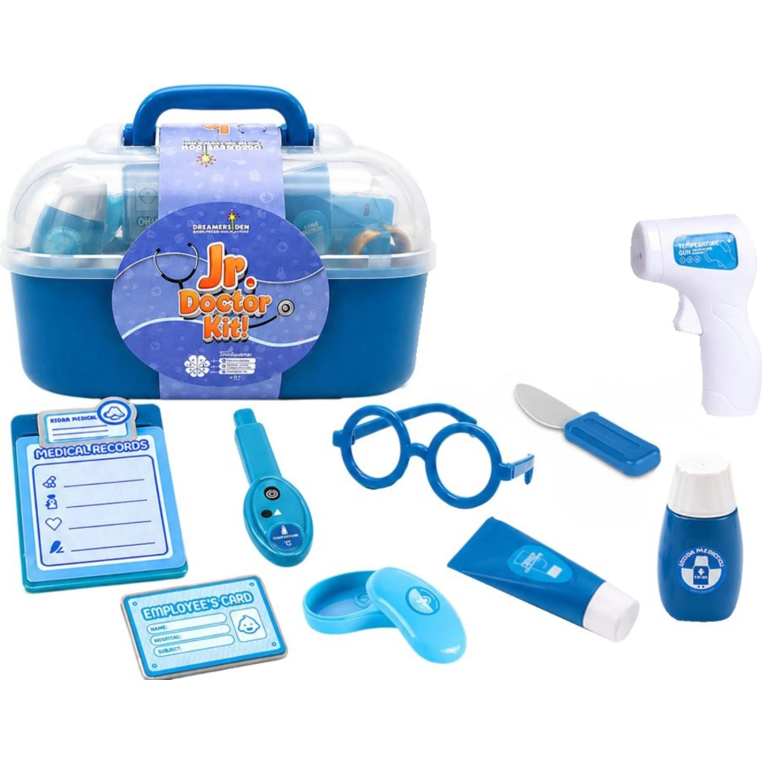 Jr. Doctor Kit Medical Playset - 10 pcs (4107390-W8767B)