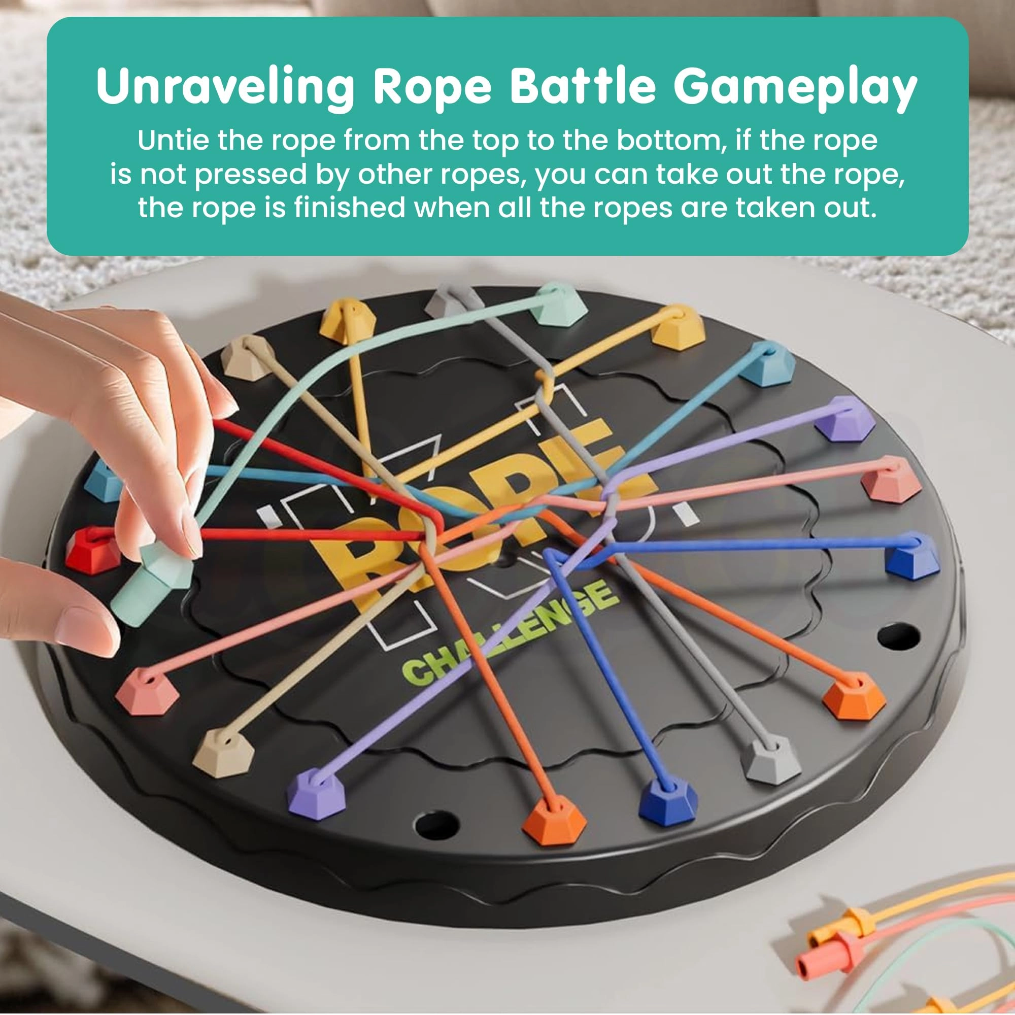 Rope Untangling Puzzle