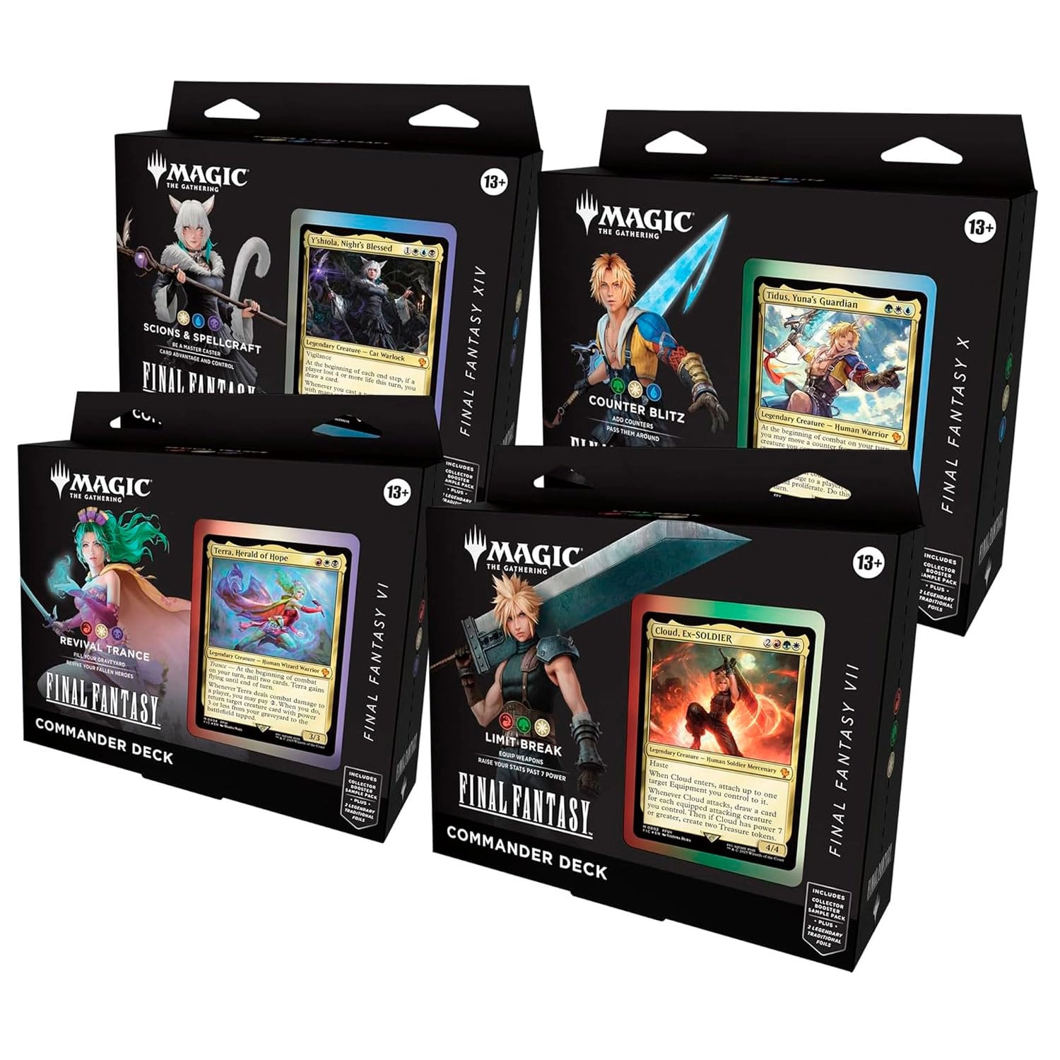 Magic: the Gathering FINAL FANTASY: Commander - 100-card ready-to-play Set