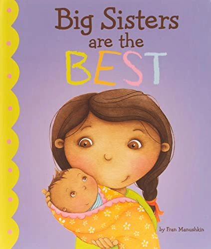 I Am a Big Sister - Caroline Jayne Church + Big Sisters Are the Best - Fran Manushkin + Lil' Peanut - 9" Plush + Book Bag
