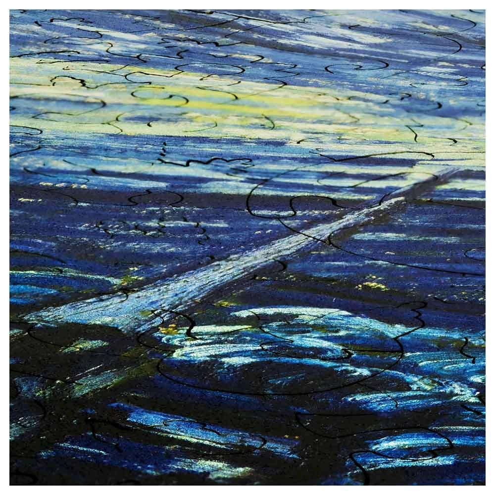 The Starry Night Wooden Puzzle (4107390-Art_Starry_Night) - 1000 pcs