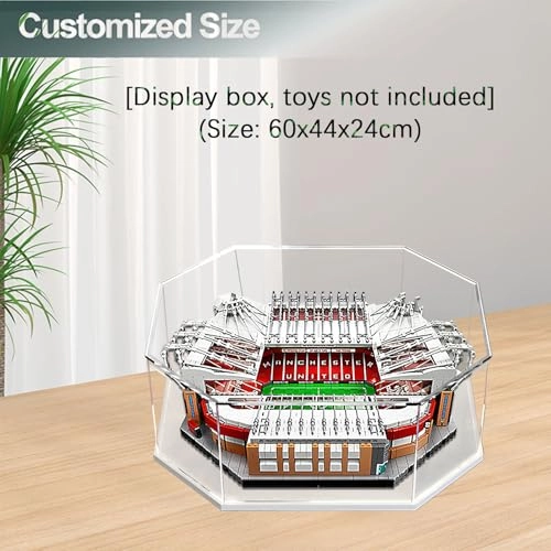 Lego Acrylic Display Case (10272) - 60 x 44 x 24 cm Clear Dustproof