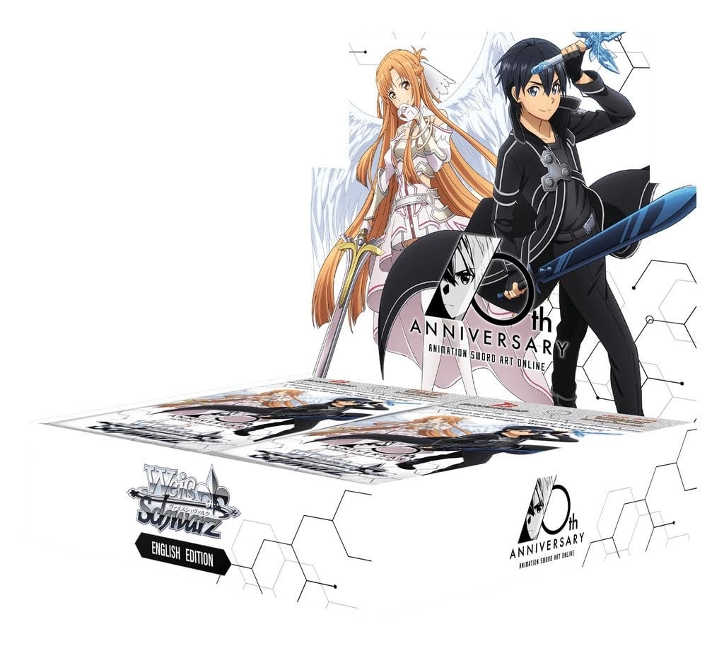 Weiss Schwarz Sword Art Online 10th Anniversary Booster Box - 16pcs