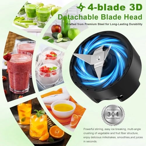 Electric Smoothie Blender - 500W