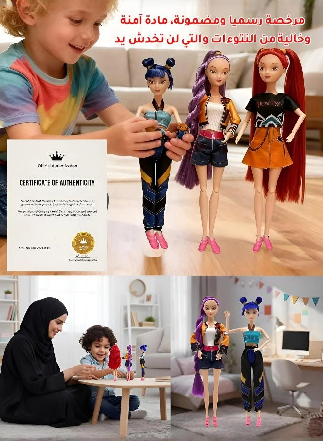 Barbie Doll - Purple Gift Box Set