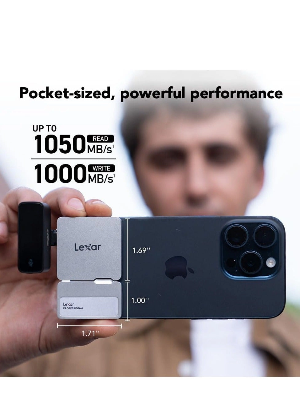 Professional Go Portable SSD With Hub - 2TB