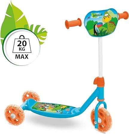 My First Jungle 3-Wheel Kick Scooter