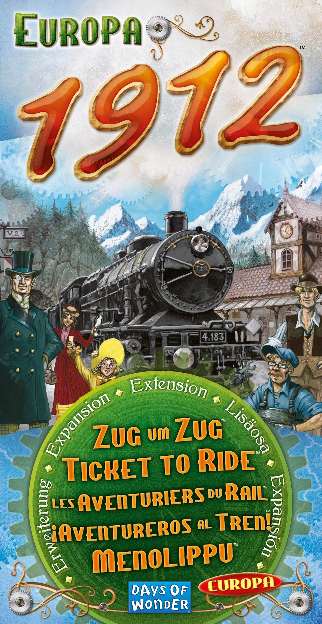 Ticket To Ride: Europe 1912 Expansion Pack