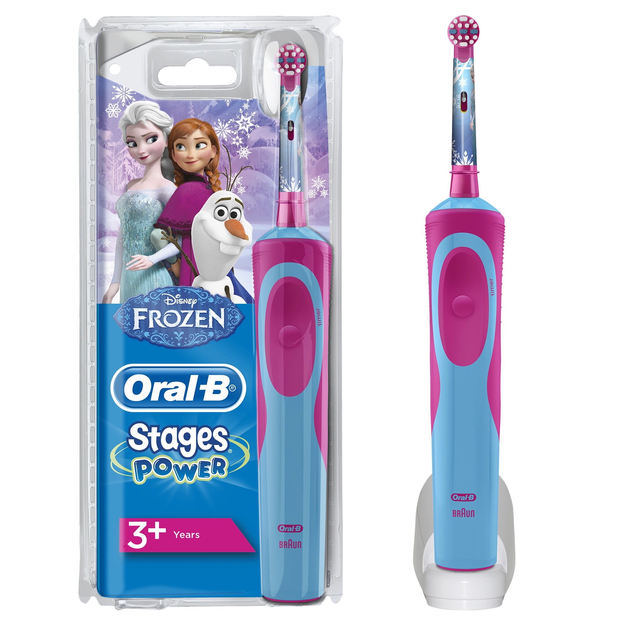 Vitality Rechargeable Kids Toothbrush - 3+ Years Blue