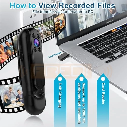 Mini Bodyworn Camera - 1920*1080P 32G
