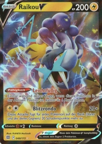 Pokemon Raikou V BRS 048 - German