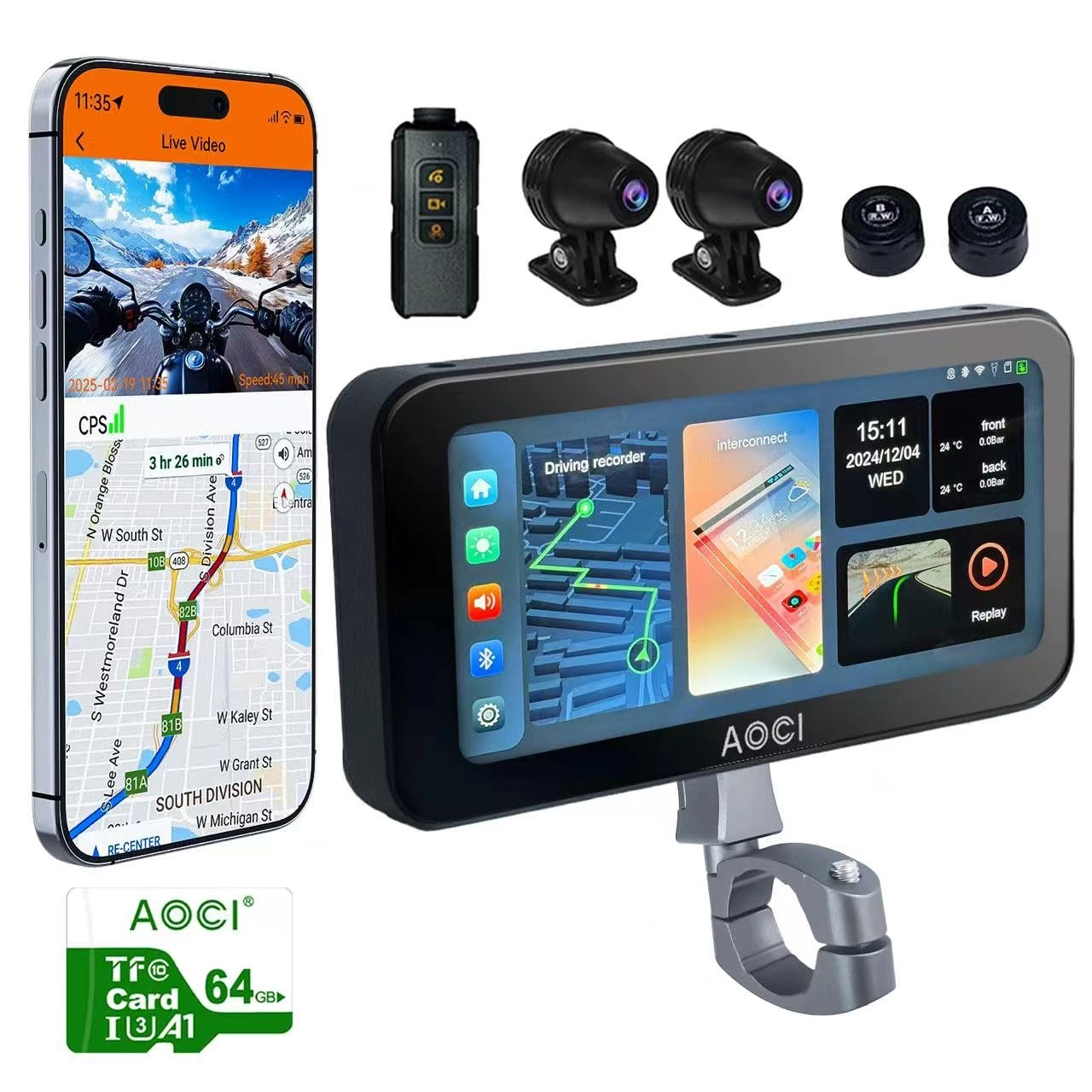 Aoocci C6 PRO - 4K 1080P