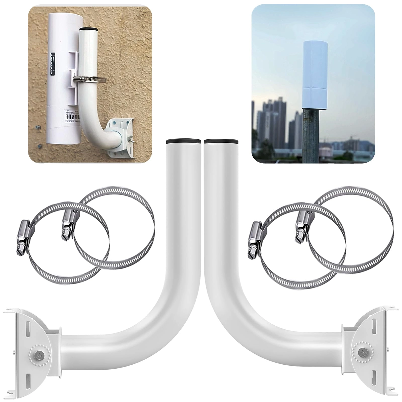 Wireless Bridge Mount - 2 Pack Ubiquiti Nanostation Meraki Aruba Ruckus UeeVii