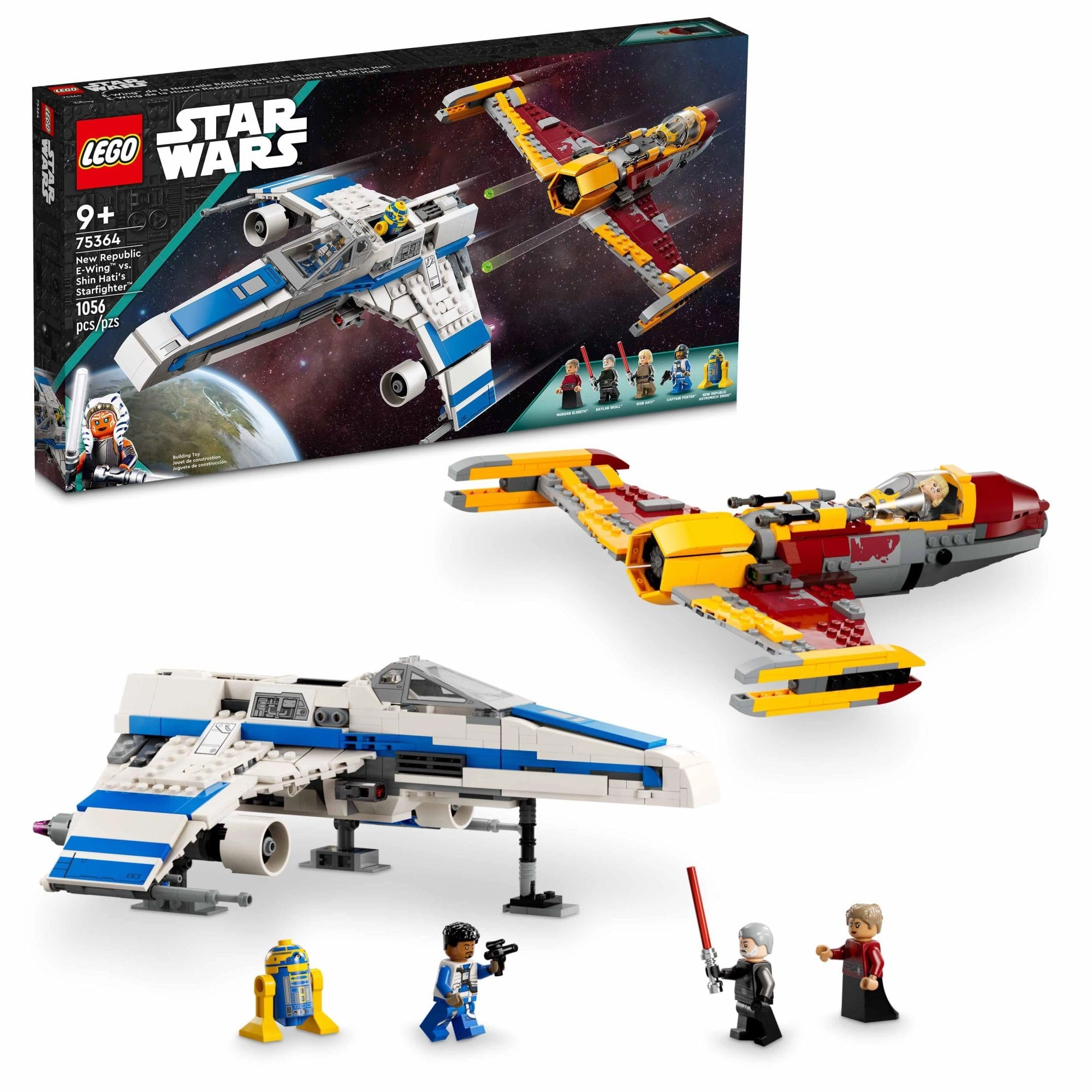 Star Wars New Republic E-Wing vs. Shin Hati’s Starfighter (75364) - Ahsoka