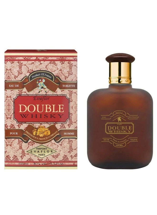 Evaflor DOUBLE WHISKY Eau de Toilette 100 ml