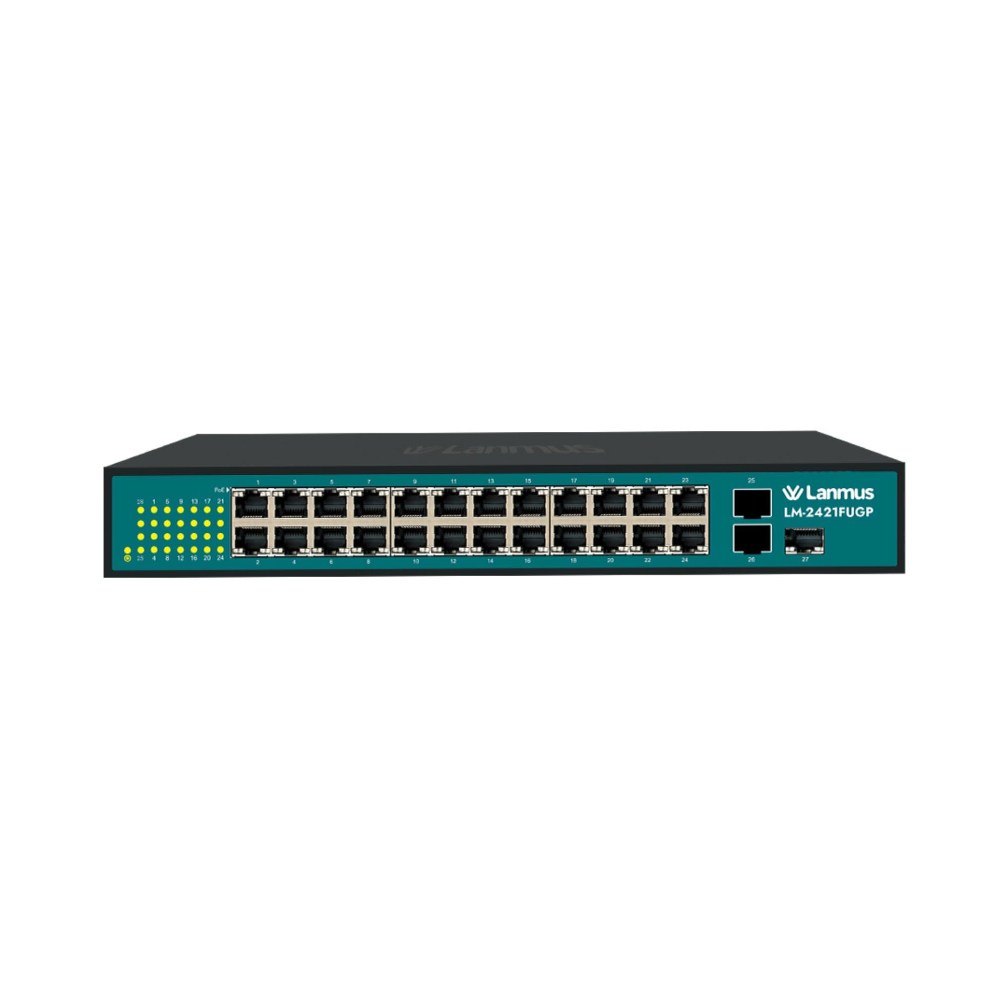 Lanmus LM-2421FUGP 24-Ports