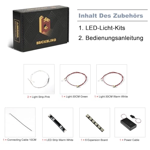 LED Light Set - Compatible with 21277 Battery Powered