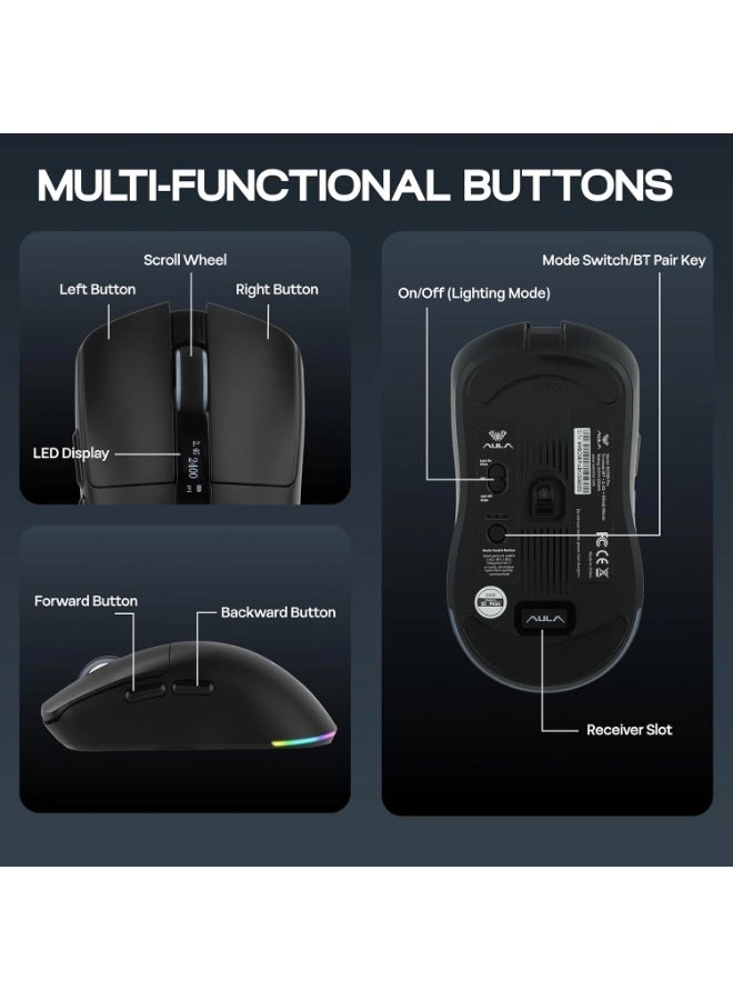 SC590 PRO - 2.4G Bluetooth Wired