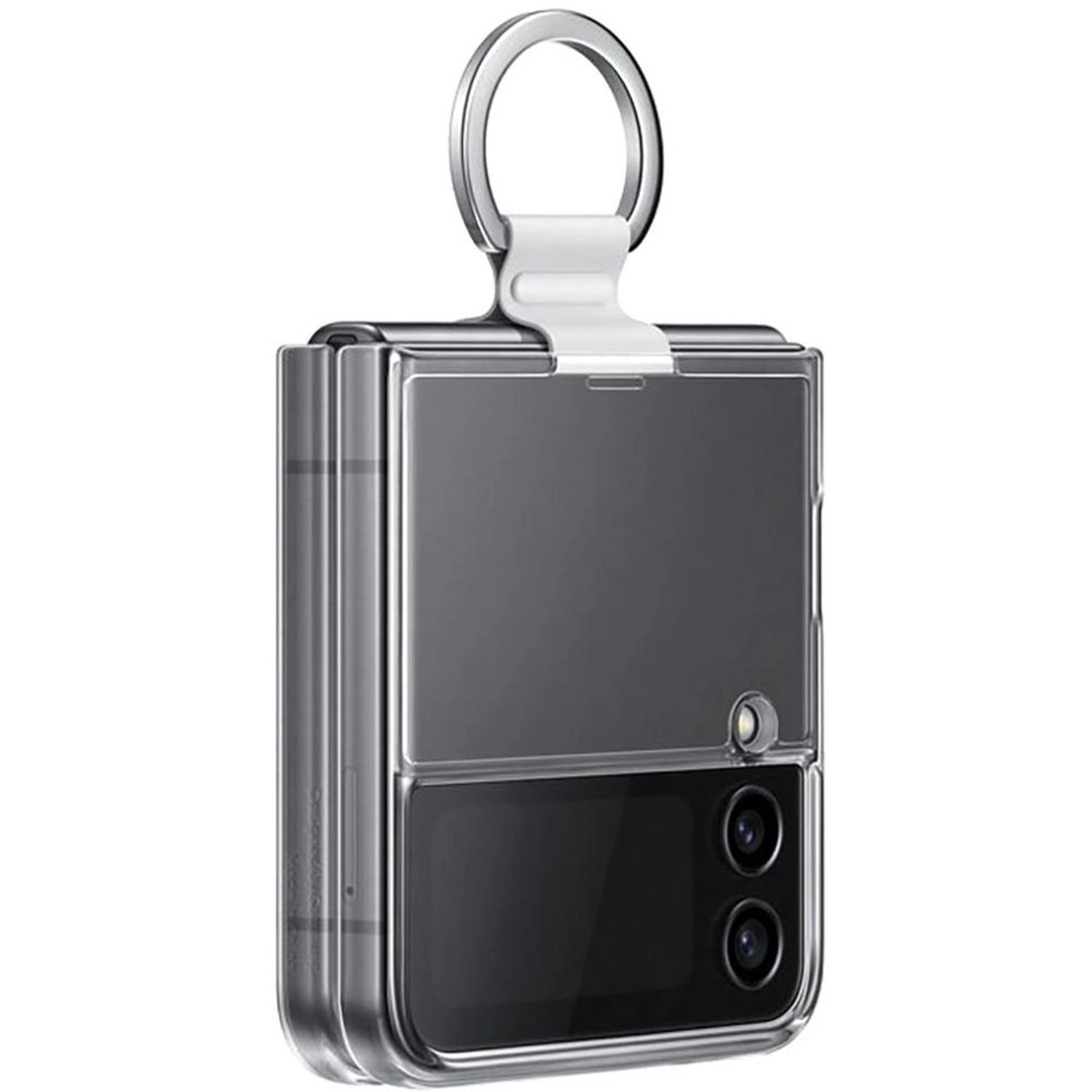 Cover with Ring Back Case for Samsung Flip 4