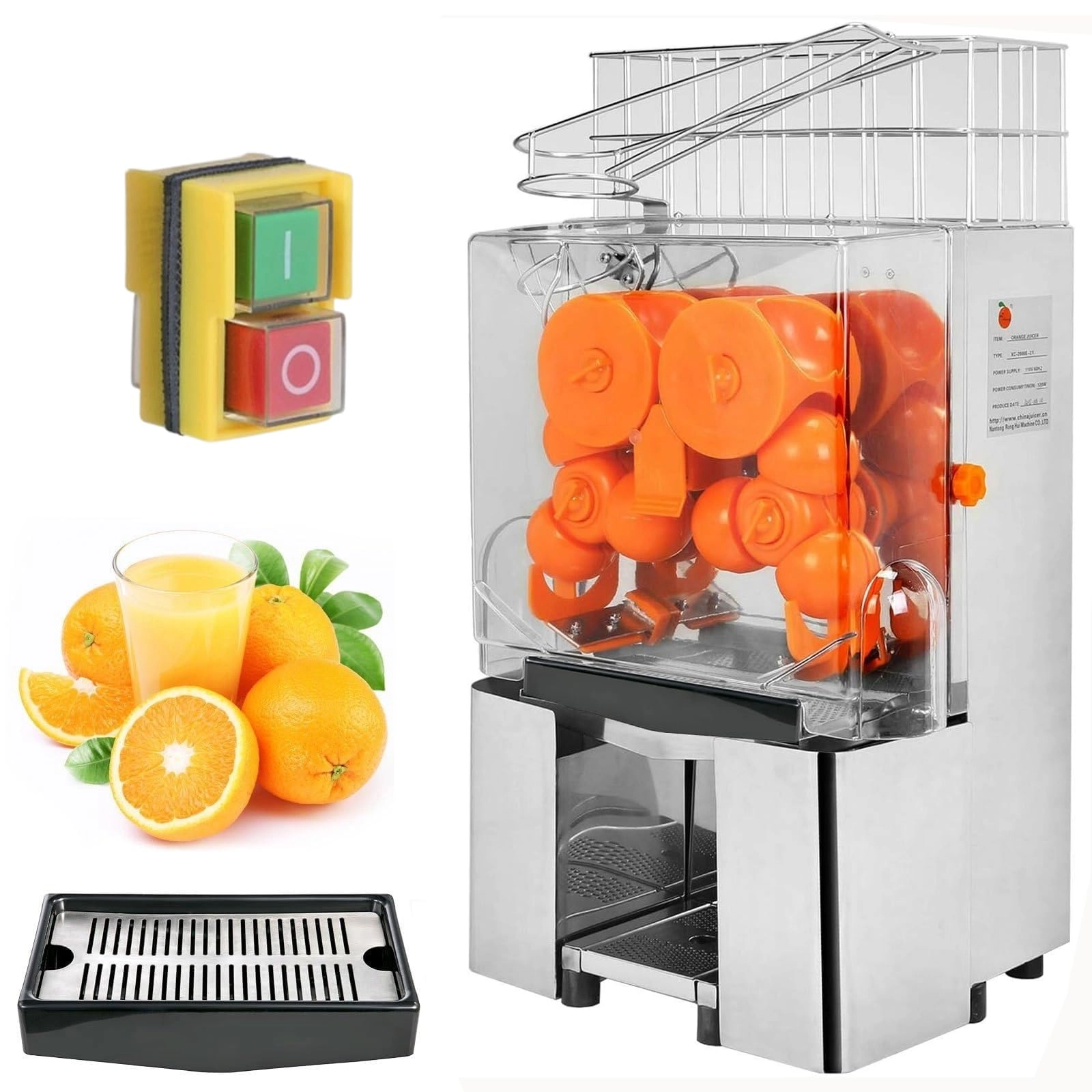 TGFJBOBF Commercial Juicer Machine - 120W