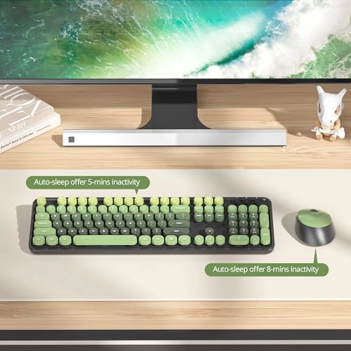 Wireless Keyboard & Mouse Set - US Wireless