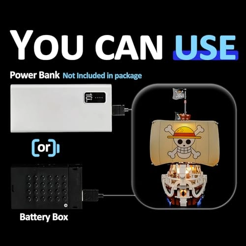 LED Light for Lego-75639 - One Piece