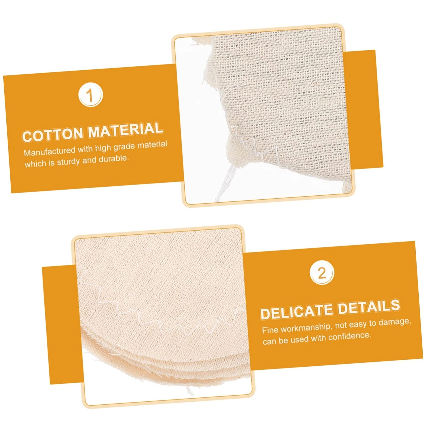 Coffee Filter Cloth - Reusable Replacement 100 Pieces