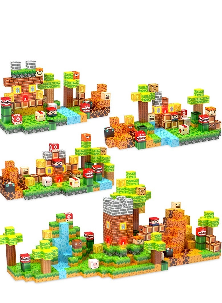 XICEN Magnetic Building Blocks - 137pcs Toy Building Blocks
