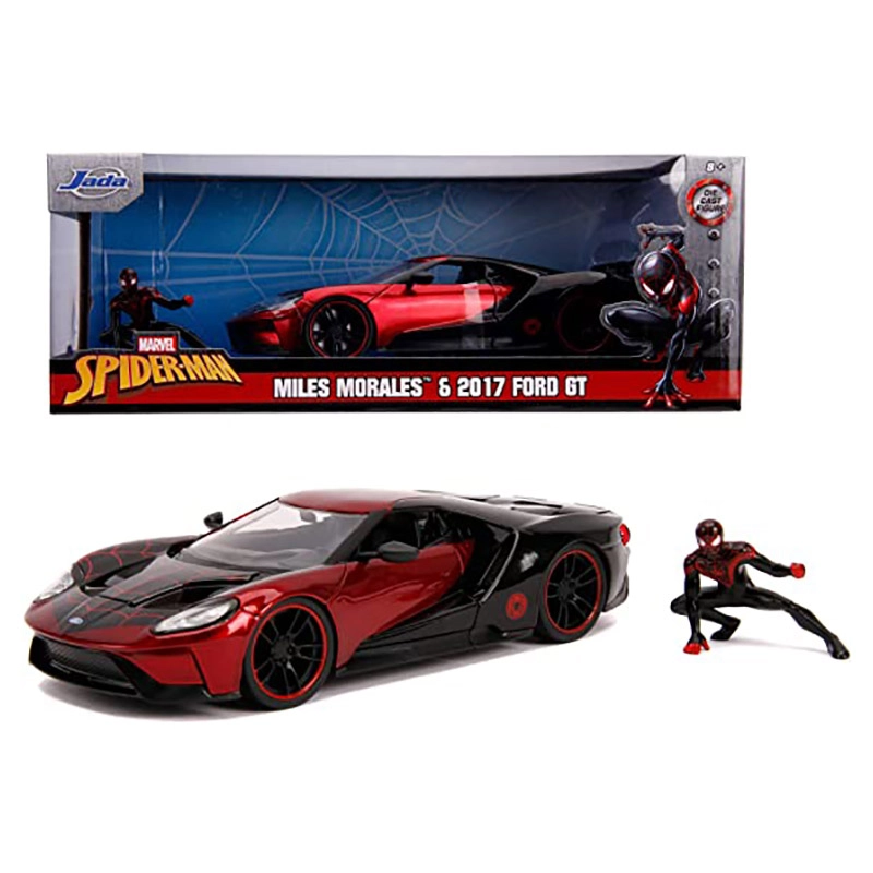 Marvel 2017 Ford GT with Miles Morales Figure - 1:24