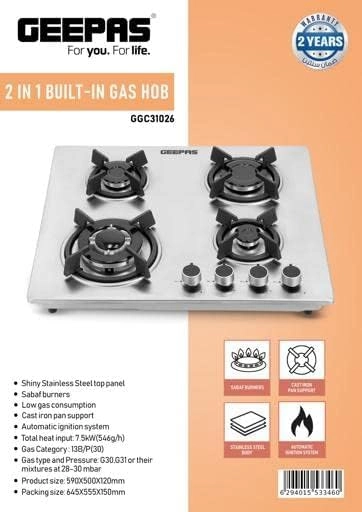GGC31026 Gas hob