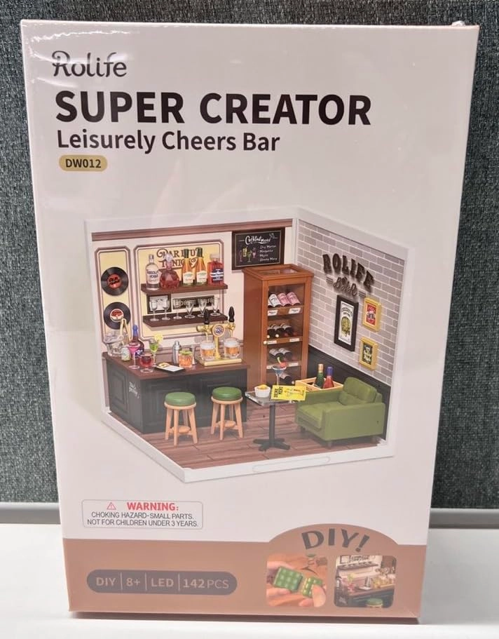 DIY Miniature House Kit - DAILY INSPIRATION CAFE 1:24