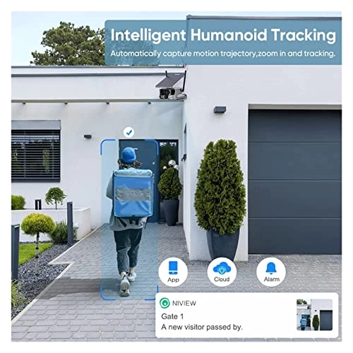 Outdoor Solar Security Camera 4K