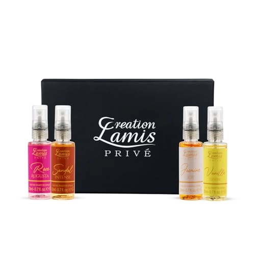 Jasmine Joy + Rose Augusta + Vanilla Divin + Sandal Intense - Eau de Parfum 4X20ML