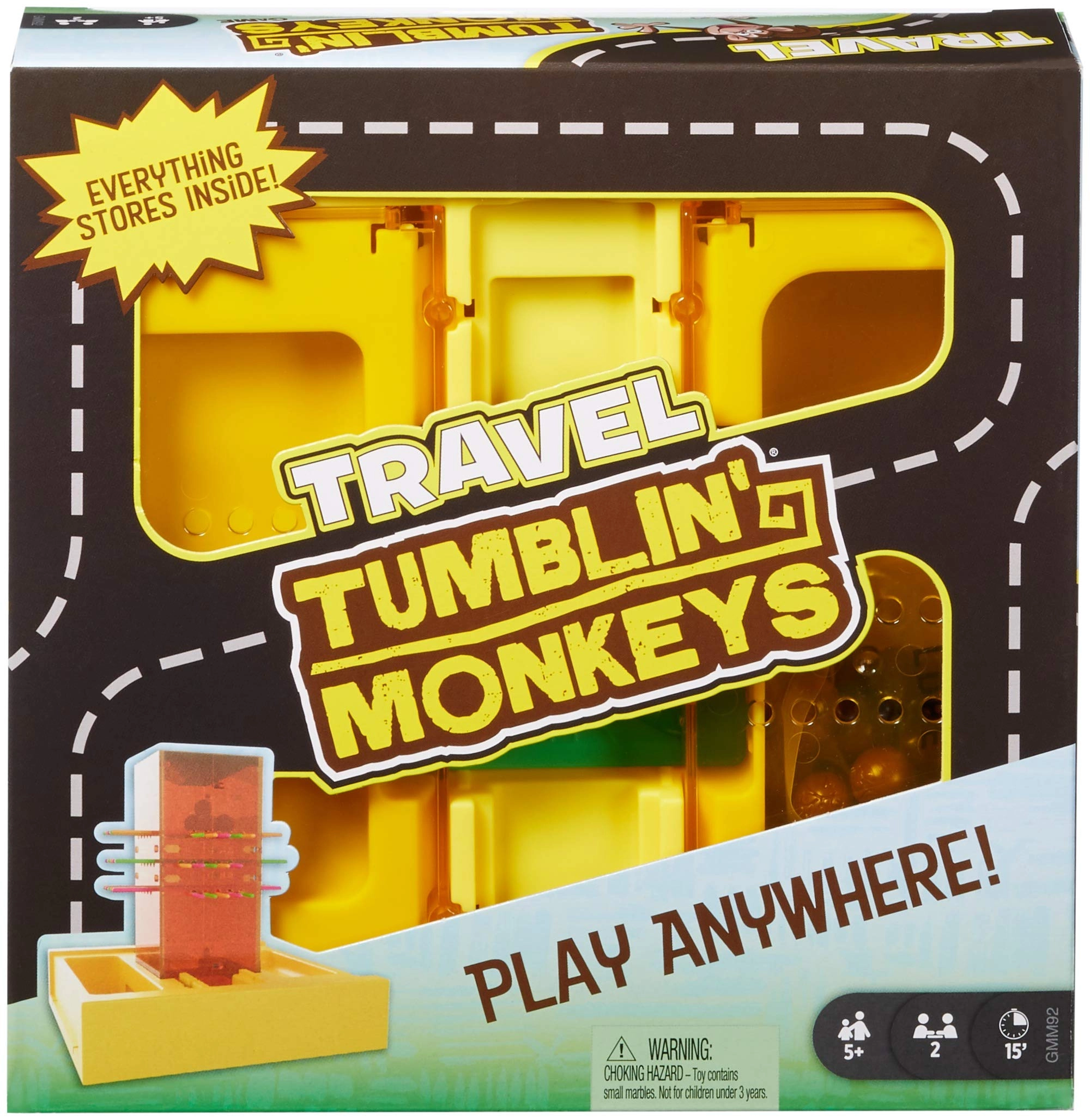 Mattel Games Travel Tumblin' Monkeys - Animals 4 - 8 years