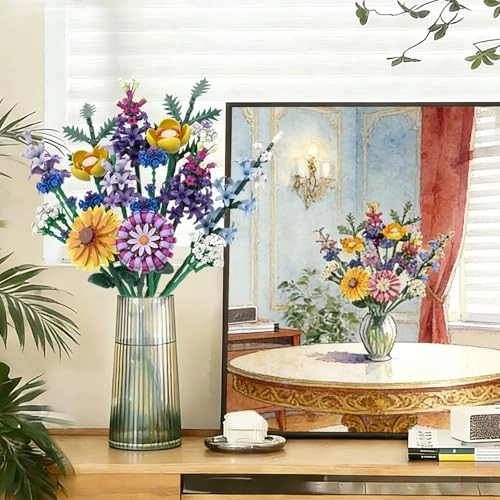 Flower Bouquet - Wildflower Building Set