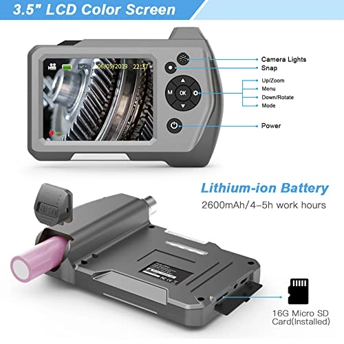Endoscope Camera - 5mm 10m