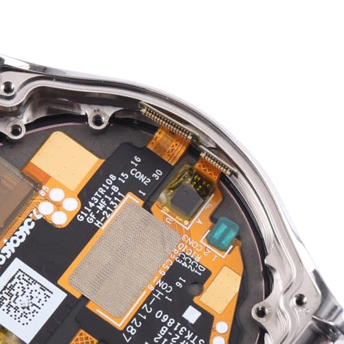 LCD Screen and Digitizer Full Assembly for Xiaomi Watch S1 - Blacknull