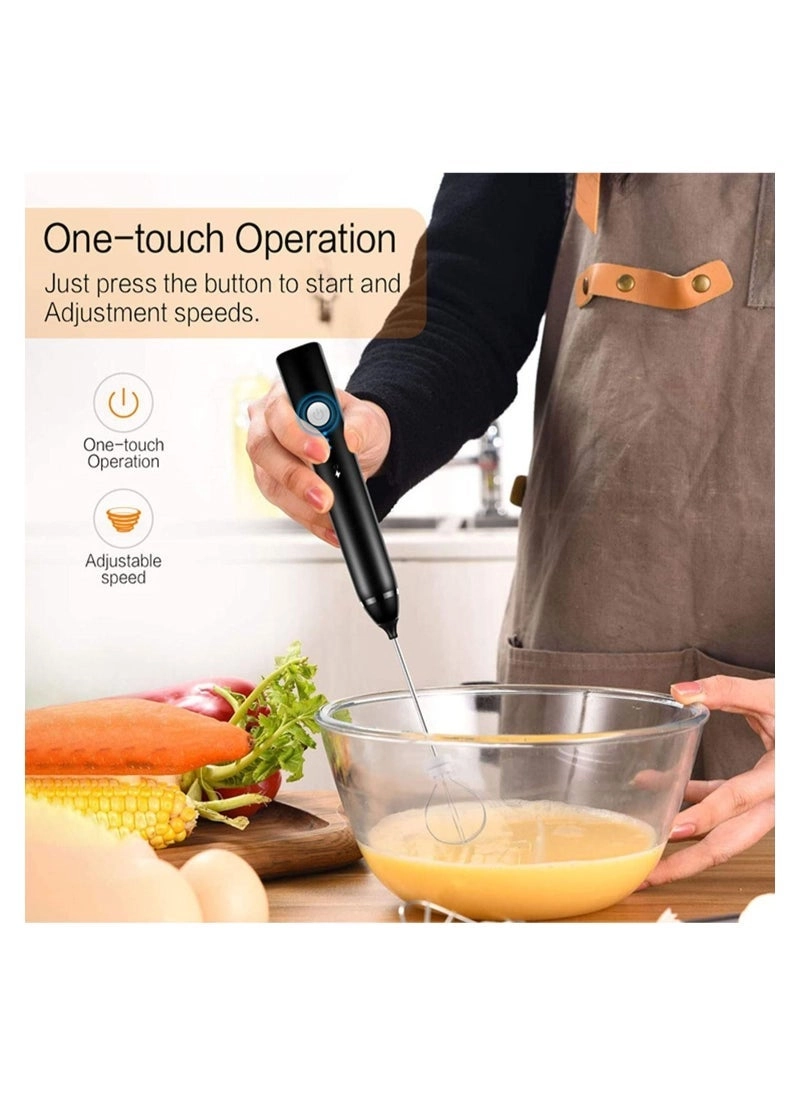 Handheld 3 In 1 - USB Rechargeable Electric Foam Maker