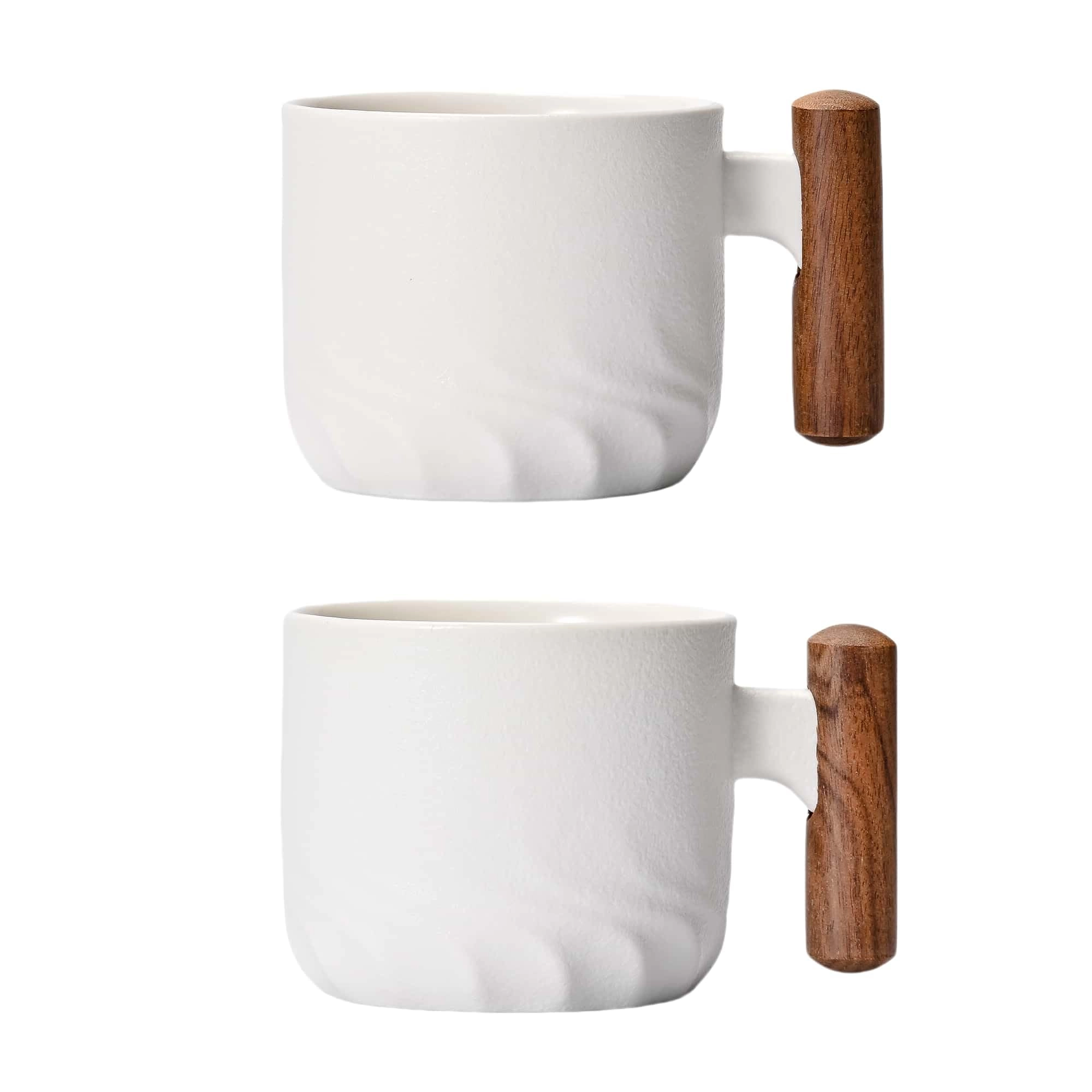 Espresso Cup - 2 pcs Wooden Handle