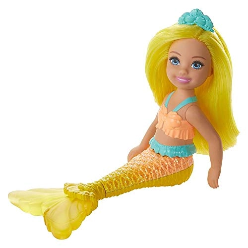 Barbie Dreamtopia Chelsea Mermaid Doll - 6.5-Inch Multicolor Ages 3+